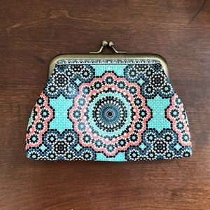 Large Multicolour Coin Purse/Card Holder Purchased from Moroccan Souks